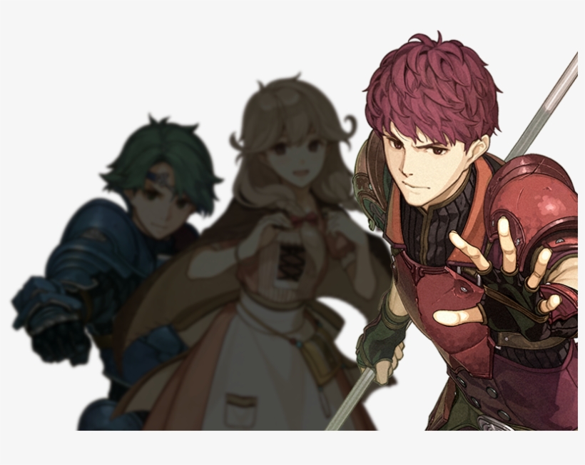 About Fire Emblem Echoes - Shadows Of Valentia Character Art, transparent png #2256596