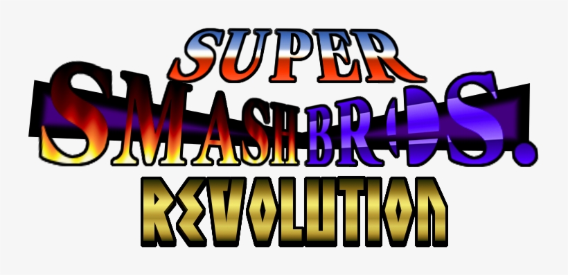 Super Smash Bros Revolution Logo By Gamerverise - Super Smash Bros Logo Deviantart, transparent png #2256731