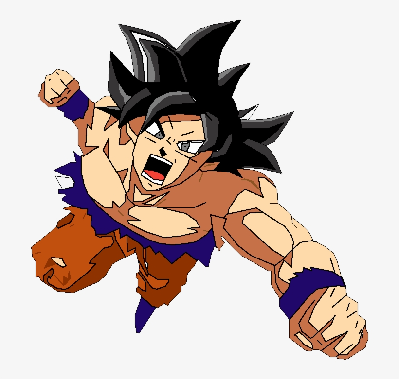 Goku Madness - Dibujos De Goku De Ultra Instinto, transparent png #2256759