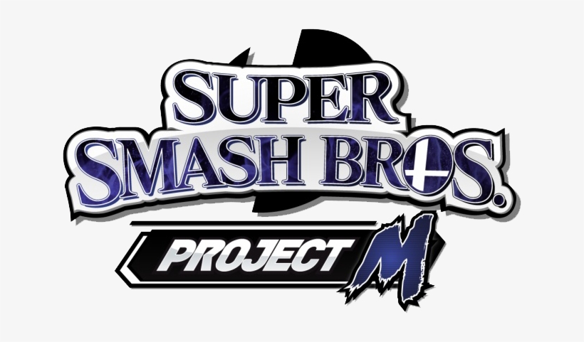 Details - Super Smash Bros Project M Logo, transparent png #2256964