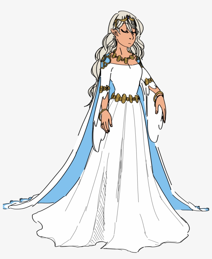 Doodles For A Queen Corrin Of Valla Design I - Fire Emblem Corrin Queen, transparent png #2257233