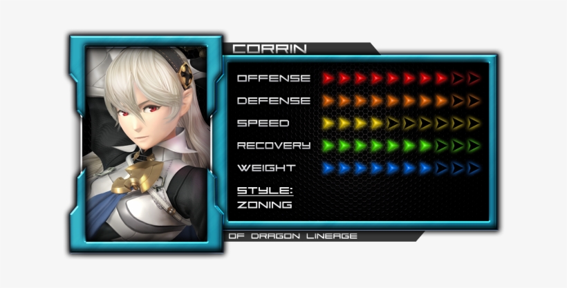 Corrin's Frame Data [1 - Amiibo Corrin (super Smash Bros.), transparent png #2257666