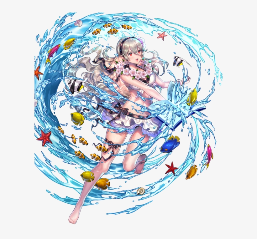 Corrin, Novice Vacationer - Fire Emblem Heroes Corrin, transparent png #2257712