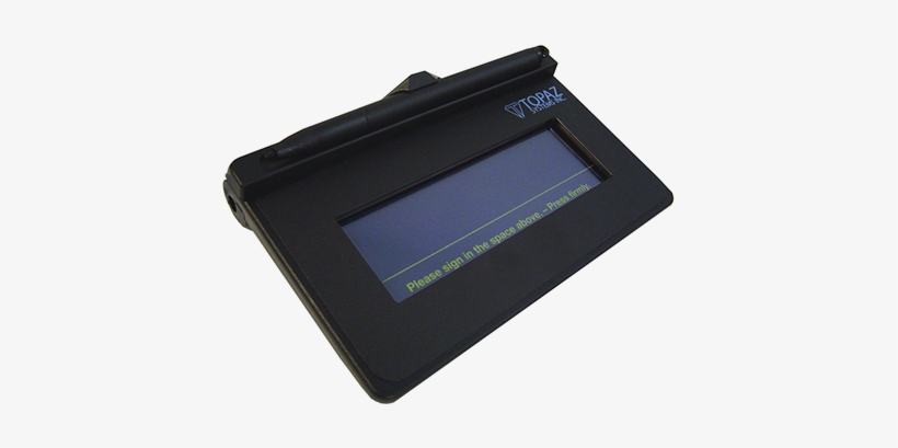 Topaz T-s460 Siglite Bluetooth Standard Signature Pad - Topaz Siglite 1x5 T-s460 Series Hid-usb T-s460-hsb-r, transparent png #2257857