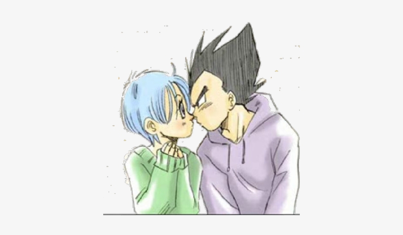 Vandc Garcia - Imagenes De Vegeta Y Bulma De Amor Para Dibujar, transparent png #2258123