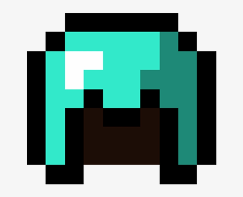 Minecraft Diamante Png - Capacete De Diamante Minecraft, transparent png #2258318