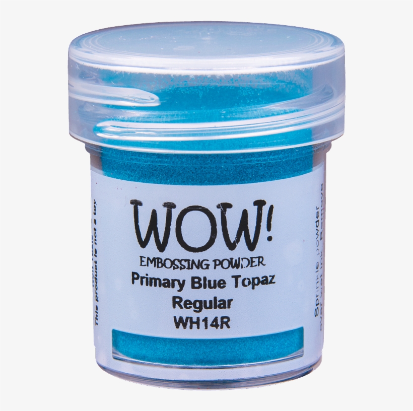 Primary Blue Topaz - Wow Embossing Powder Wow! Embossing Powder 15ml-iced, transparent png #2258319