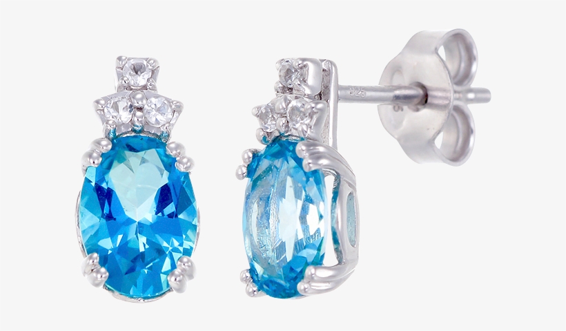 Gorgeous Cluster Earrings With Passion Topaz And Natural - Earrings, transparent png #2258347