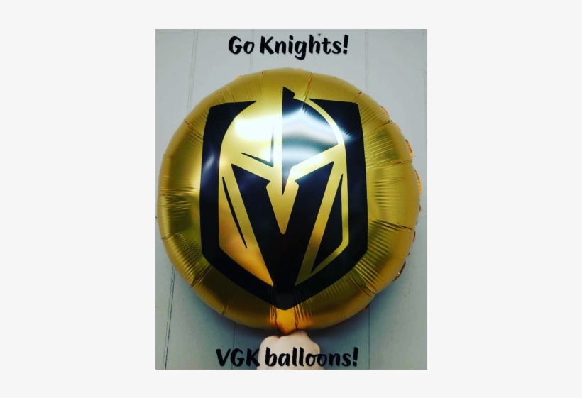 Vegas Golden Knights Mylar - Vegas Golden Knights Balloon, transparent png #2258543