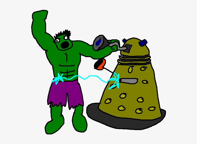 Hulk Vs Dalek, transparent png #2258921