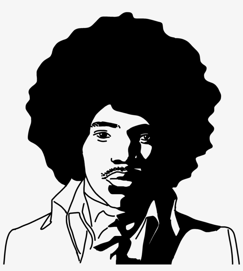 Jimihendrix - Illustration, transparent png #2258989