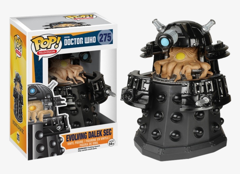 Evolving Dalek Sec Pop Vinyl Figure - Doctor Who - Dalek Sec (evolving) Pop! Vinyl Figure, transparent png #2259064