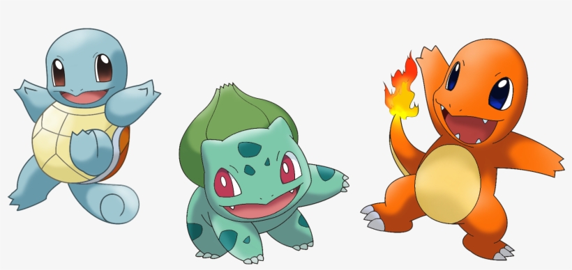 Source - - Starter Pokemon, transparent png #2259316