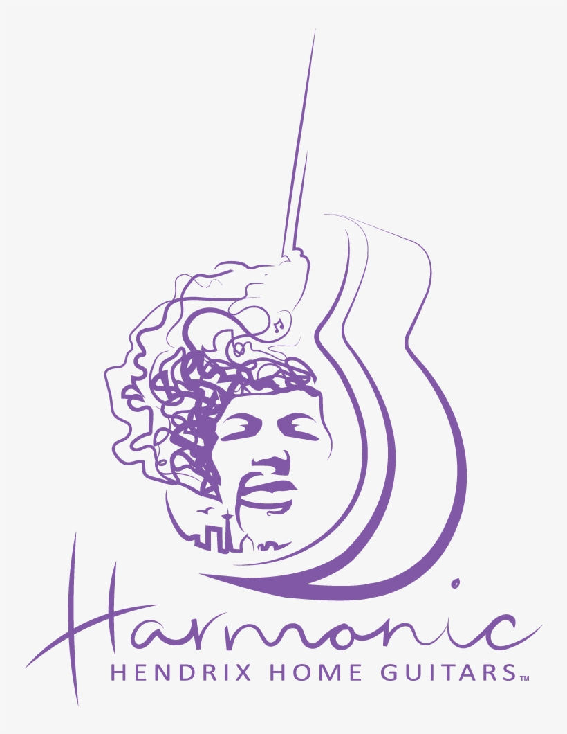 Harmonic Hendrix Home Guitars - Illustration, transparent png #2259366