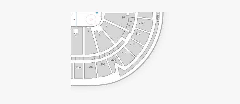 $292 /ea - Scotiabank Arena Seating Chart, transparent png #2259458