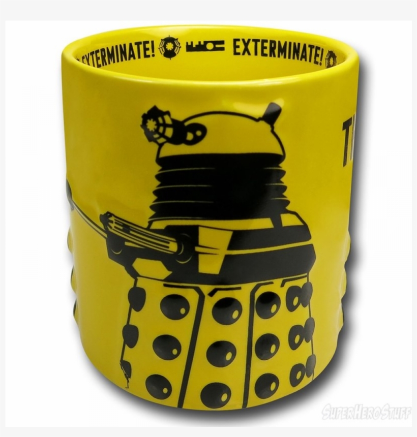 More Views - Doctor Who The Daleks Coffee Mug, transparent png #2259594