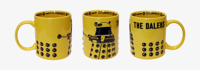 Tardis - Doctor Who - Dalek 2d Relief Mug, transparent png #2259617