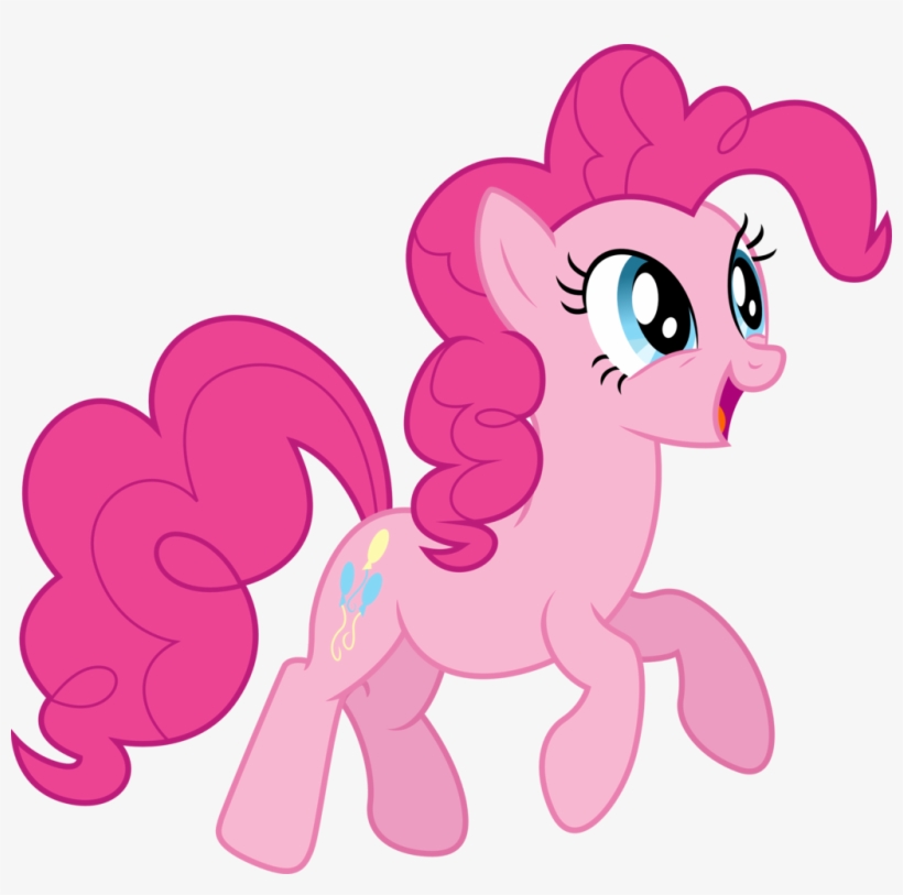 Pinkie Pie Png Image Transparent - Pinkie Pie Mlp Happy, transparent png #2259766