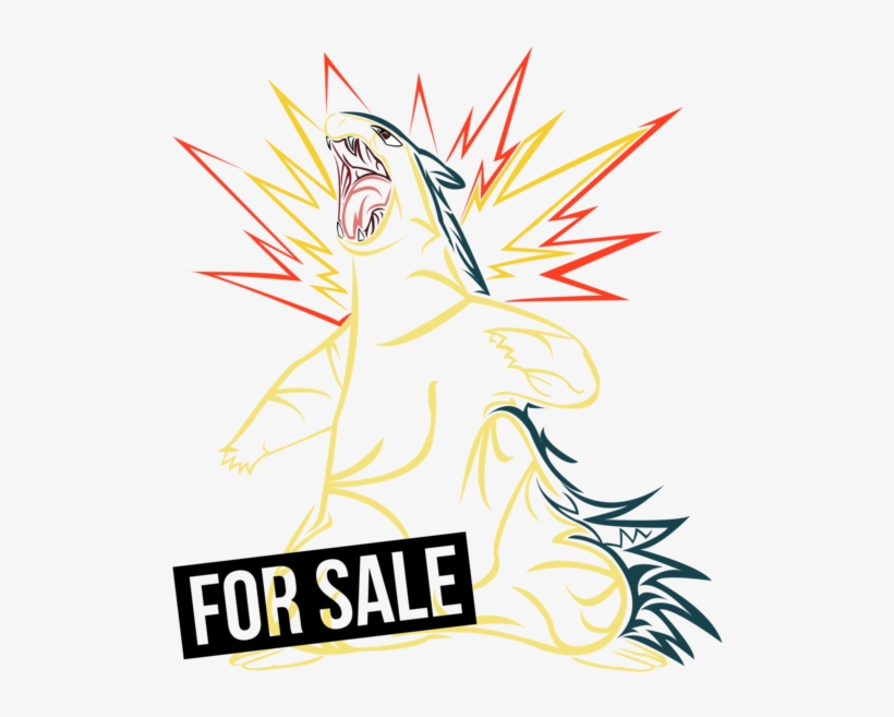 Typhlosion Tribal Lineart By Criticalcreations - Typhlosion Tribal, transparent png #2259928