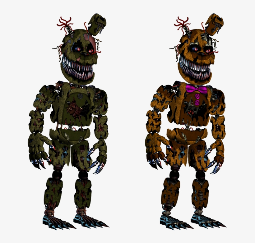 Https - //i - Redd - It/rfebkp974wk11 - Nightmare Spring Bonnie, transparent png #2260063