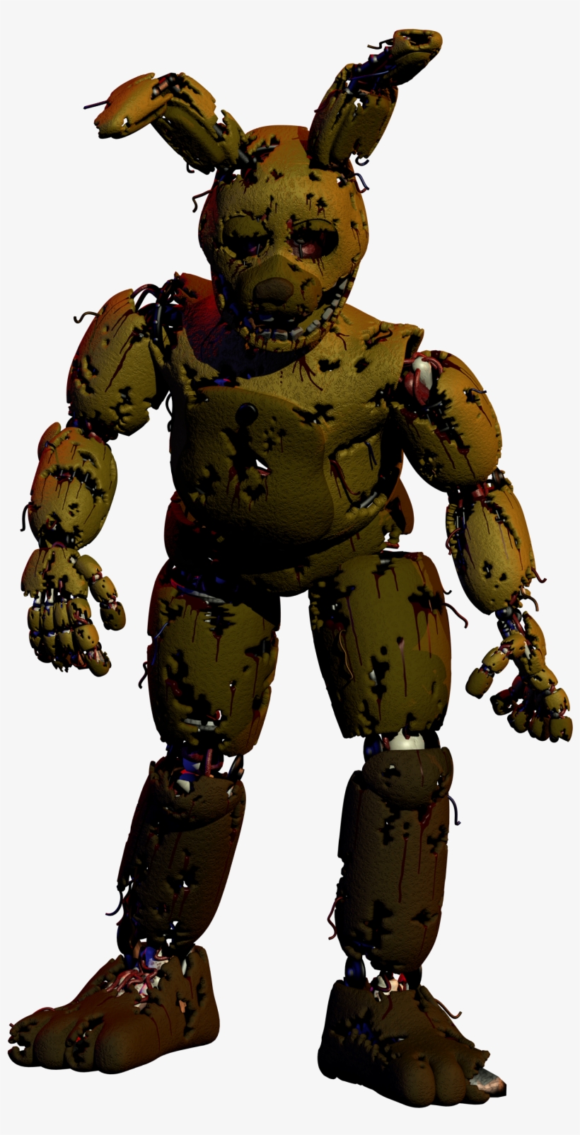 Png Transparent Download Springtrap Transparent Sfm - Springtrap The Twisted Ones, transparent png #2260191