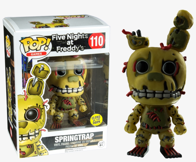 Funko POP Games: Five Nights at Freddy's - Springtrap Vinyl Figure 