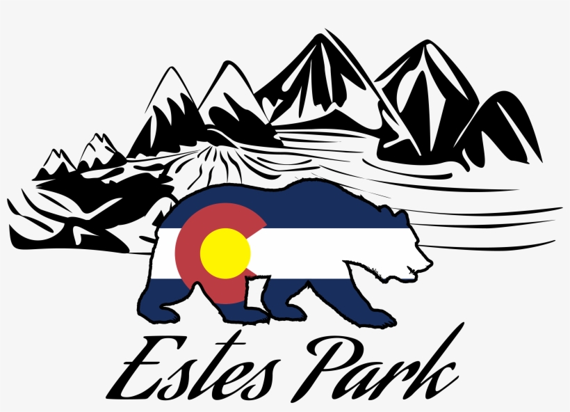 This Is An Estes Park Colorado Design I Made With A - Life Is Simple.eat. Sleep. Camp Shower Curtain, transparent png #2260417