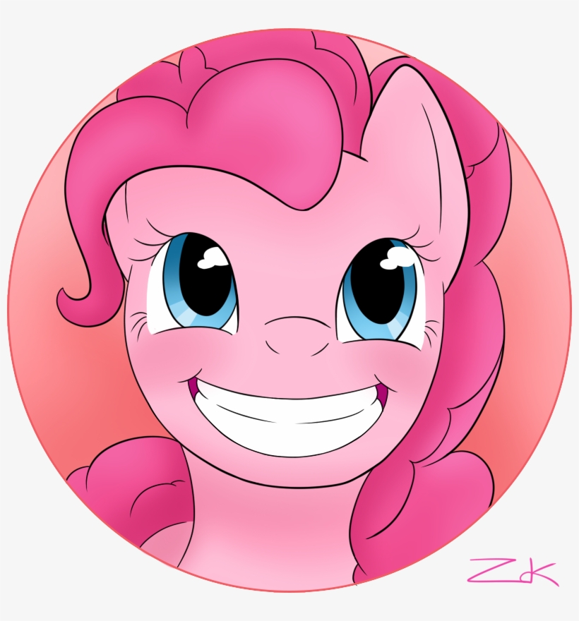Pinkie Pie Smile - Cartoon, transparent png #2260432