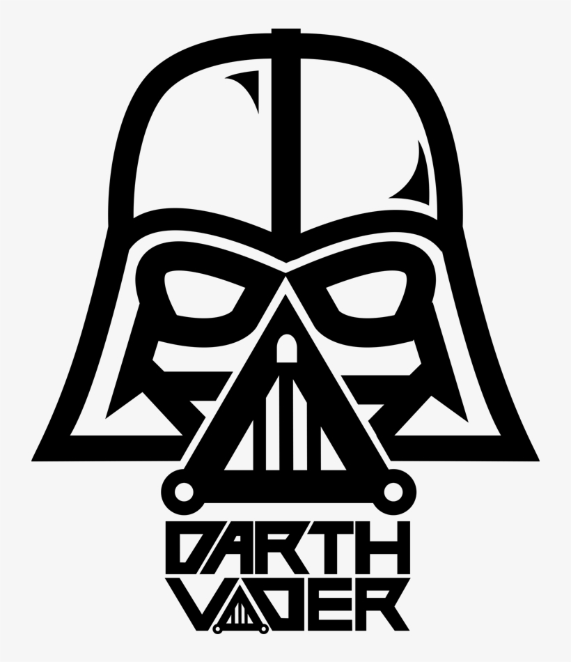 Vader - Darth Vader Outline Easy, transparent png #2260433