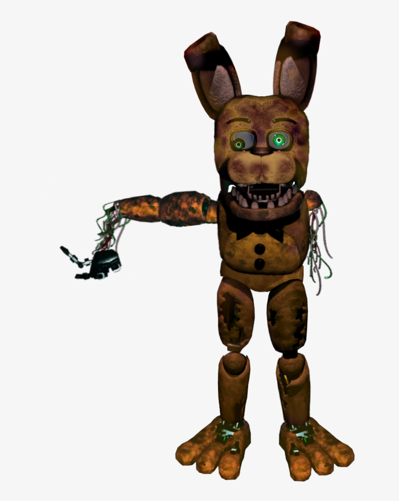 Withered Springbonnie 367 Kb - Spring Trap Withered, transparent png #2260447