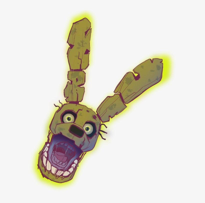 Five Nights At Freddy's 3 Garry's Mod Yellow - Five Nights At Freddy's, transparent png #2260536