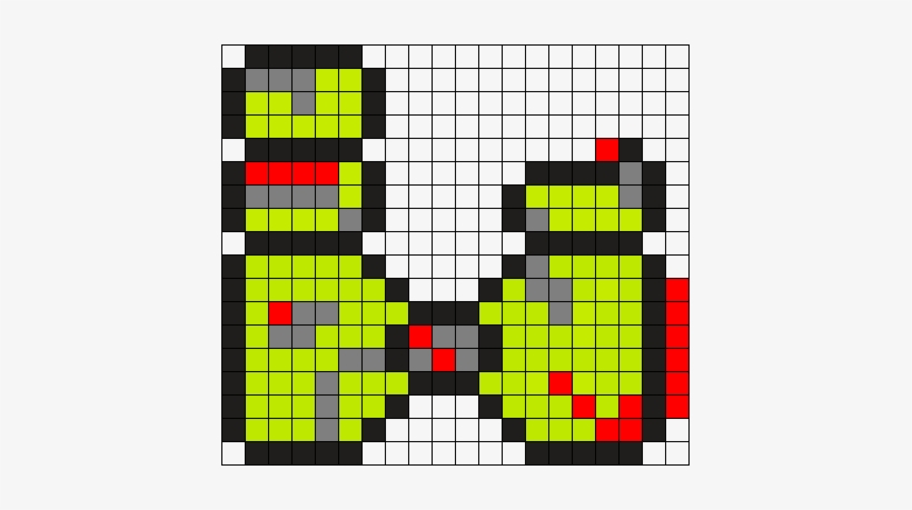 Spring Trap Perler Bead Pattern / Bead Sprite - Make Springtrap In Perler Beads, transparent png #2260613