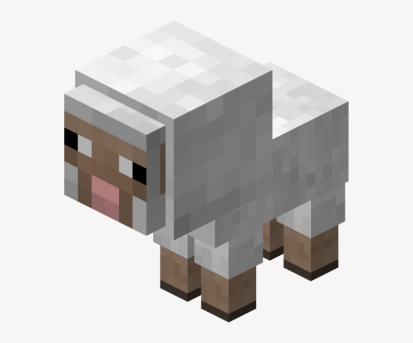 Minecraft Sheep Baby, transparent png #2261027