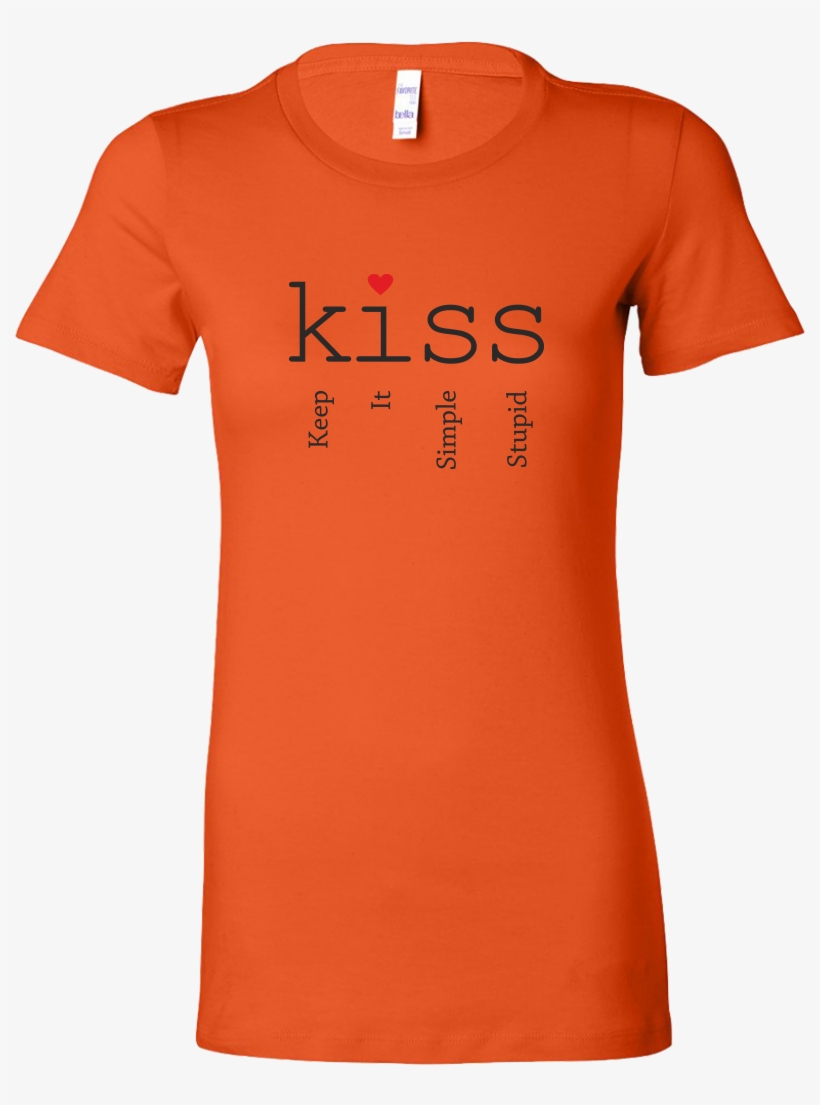 Womens Shirt Kiss T-shirt Buy Now - Life Is Good, transparent png #2261521