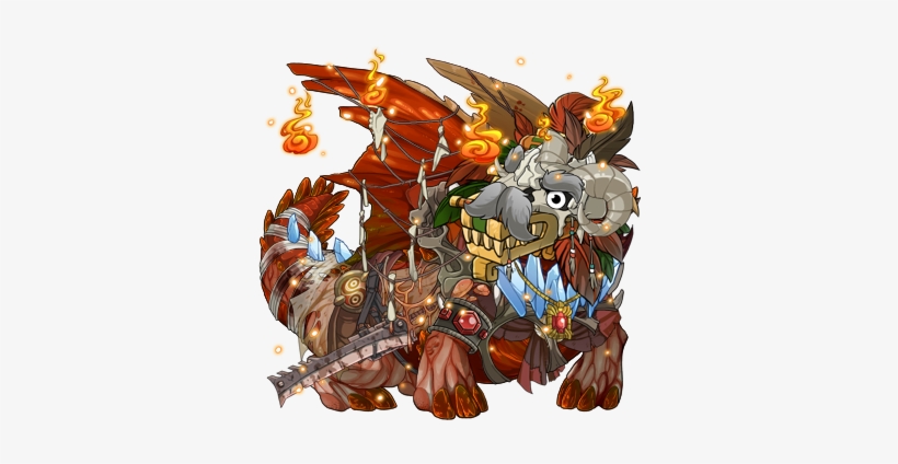 Moving Fire/embers, Eye Blink, Tail Moving, Melting - Bodygene, transparent png #2261522