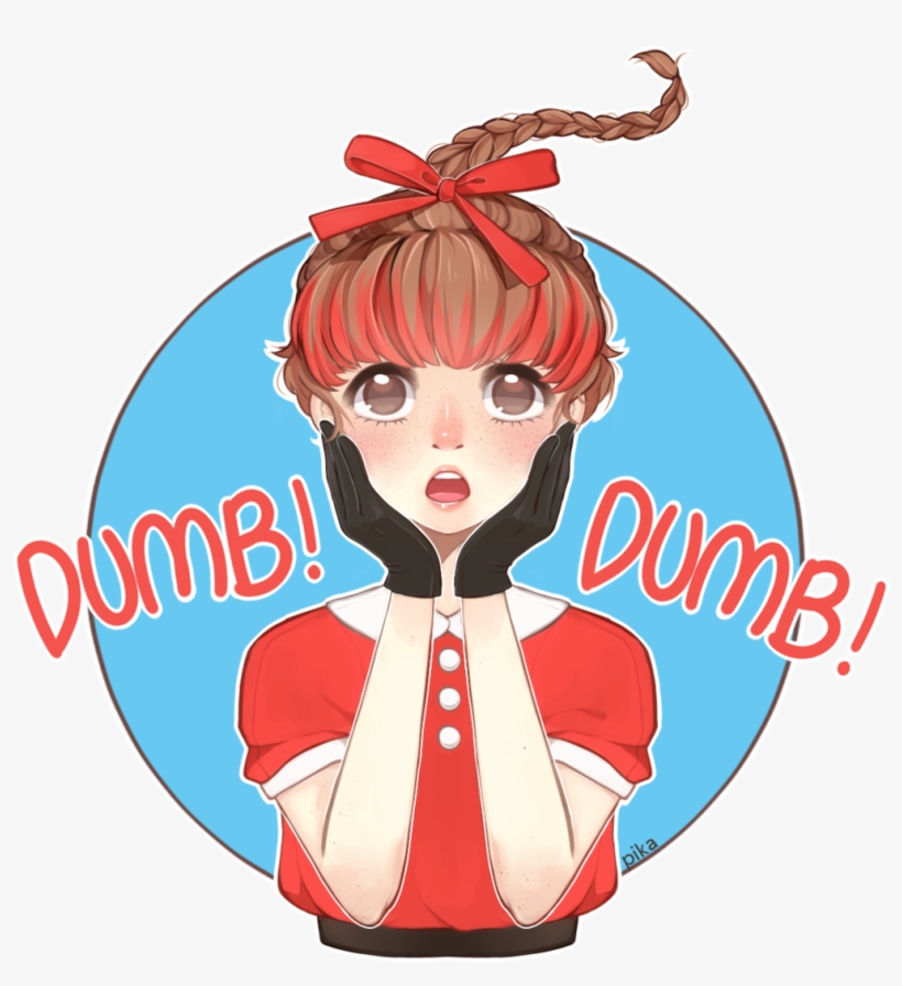 Stupid Drawing Red Velvet - Red Velvet Irene Fanart Dumb, transparent png #2261546
