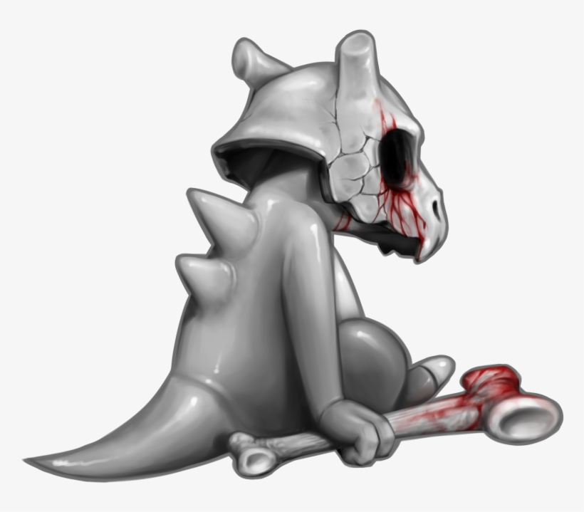 Poor Thing - Cubone - Pokemon Creepy Cubone, transparent png #2261793