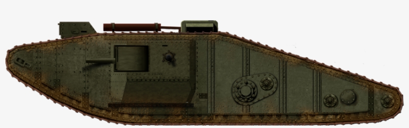 The Tank Mark V Was The Last Of Its Lineage To Serve - Mark Vii Tank Ww1, transparent png #2262147