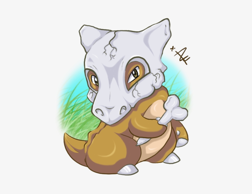 Cubone Drawing Adorable Png Freeuse Download - Draw Cubone In Pokemon, transparent png #2262213