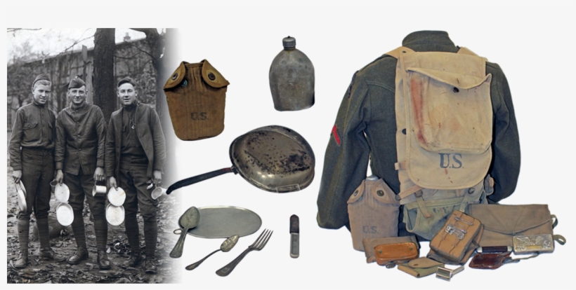 Image Showing Mess Kits And What Soldiers Packed In - Soldier, transparent png #2262413