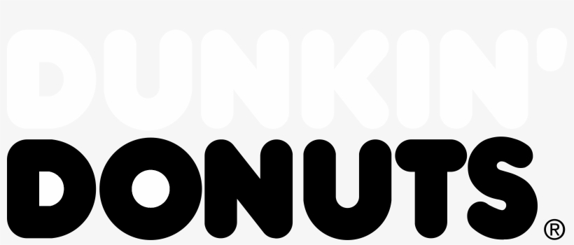 Dunkin' Donuts Logo Black And White - Dunkin Donuts Logo, transparent png #2262480