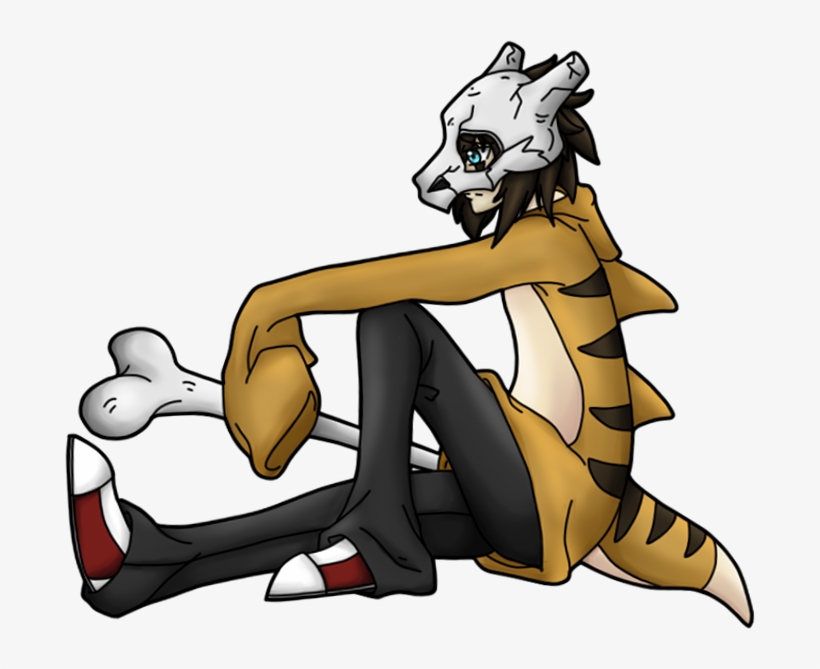 The Lonely Cubone - Cartoon, transparent png #2262521