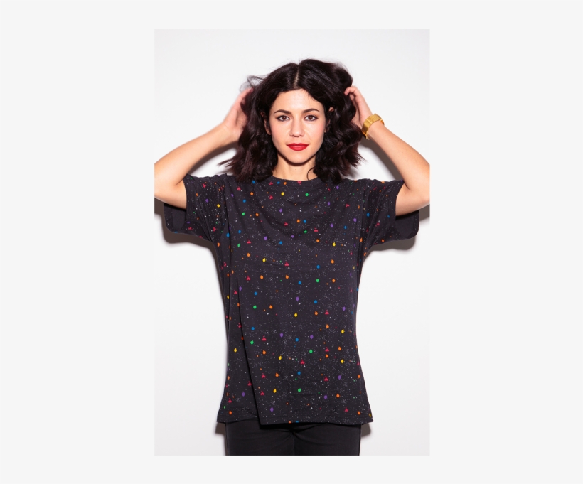 Marina And The Diamonds Galaxy Shirt, transparent png #2263317