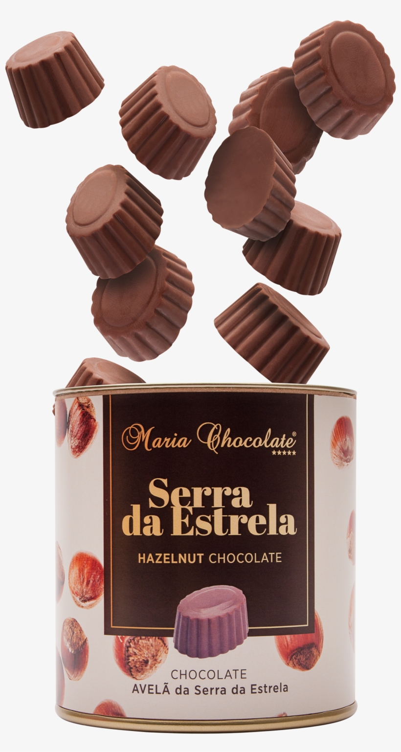 Chocolate With Hazelnuts From Serra Da Estrela - Chocolate, transparent png #2263554