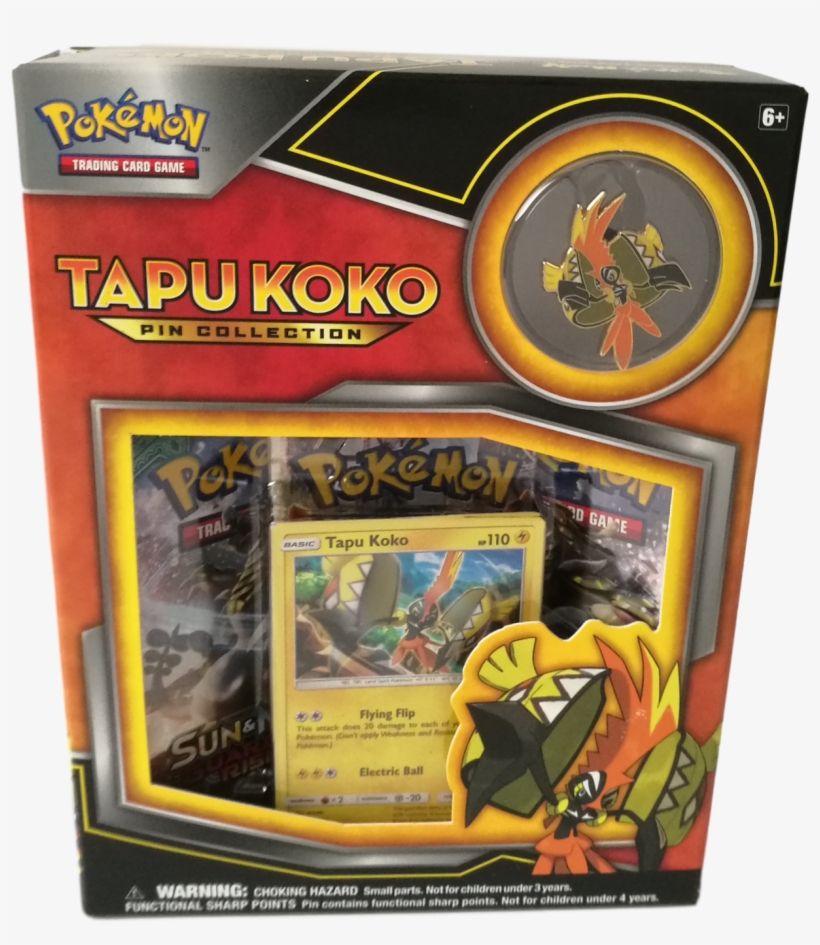 Pokemon Tapu Koko Pin Collection, transparent png #2263619