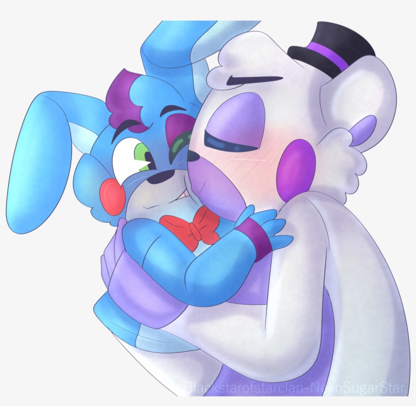 Bon Bon X Funtime Freddy, Cause I Think They're Cute - Freddy X Funtime Freddy, transparent png #2263644