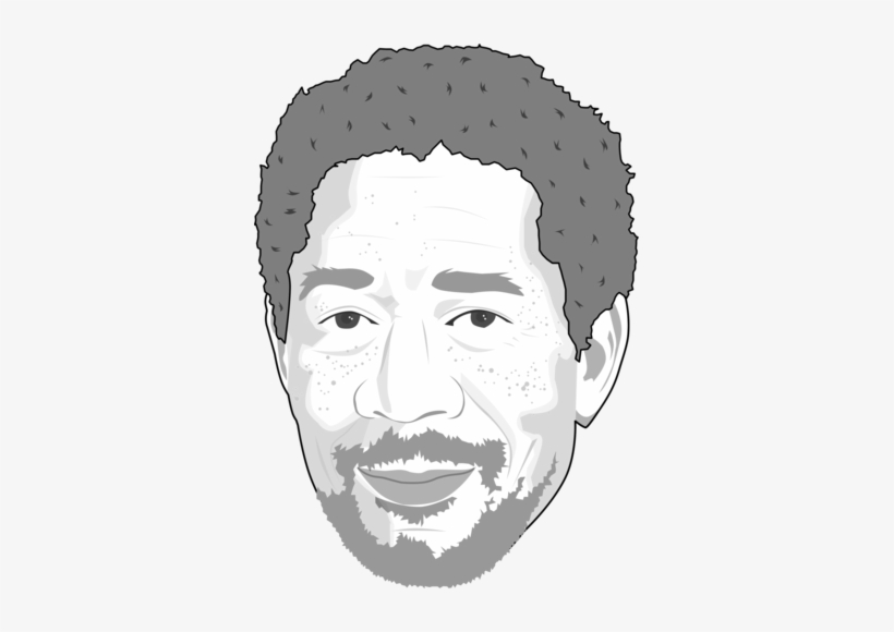 Caricate Of Morgan Freeman By Thecartoonist - Morgan Freeman, transparent png #2263770