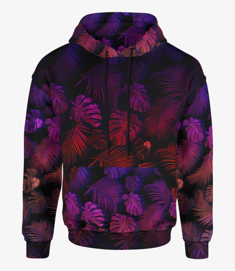 Deep Jungle Unisex Hoodie - Moletom Universo, transparent png #2263877
