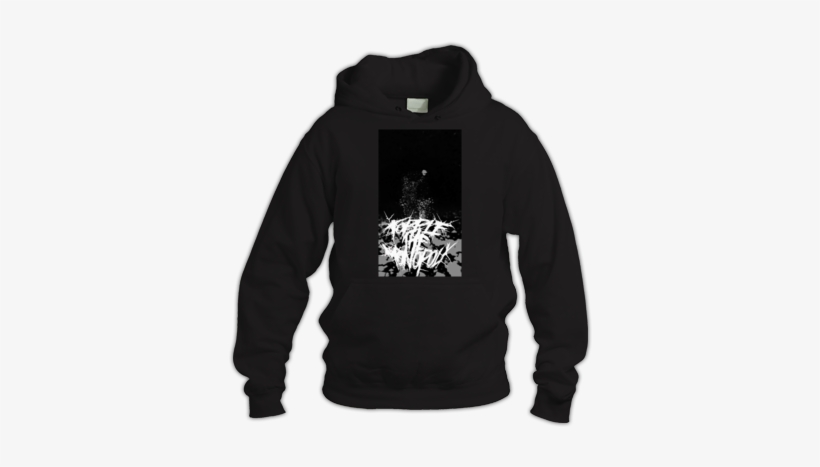 Black - Hoodie, transparent png #2263904
