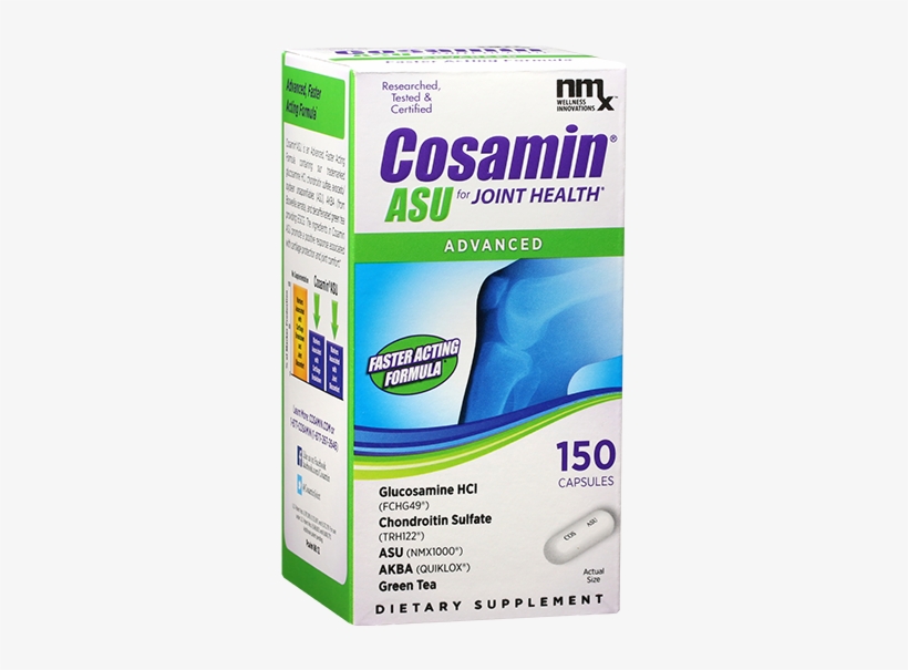 Cosaminasu 150 Capsules - Cosamin Asu Joint Health, Capsules - 90 Capsules, transparent png #2264017